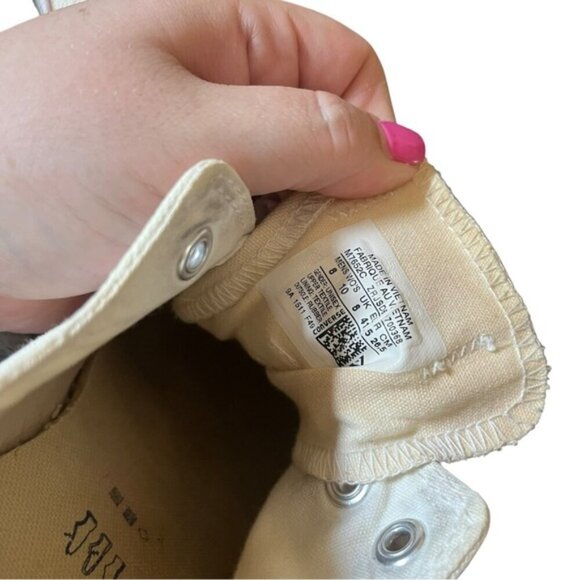 Converse Chuck Taylor All Star Low Top White Sneakers Women’s 10 / Men’s 8 - Picture 15 of 15